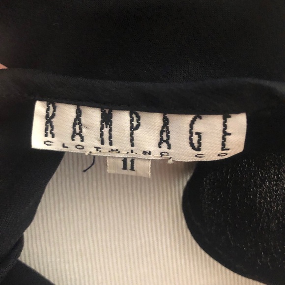 Vintage 90s Rampage Bias Cut Liquid Satin Gown - Picture 4 of 6